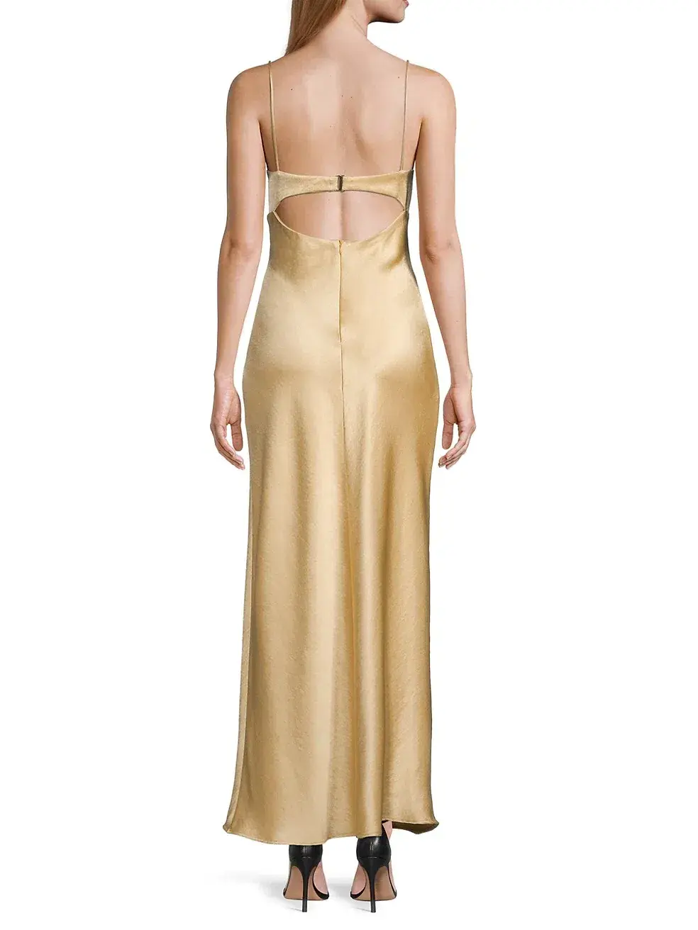Bec & Bridge Carrie Maxi Dress in Yellow Champagne Size 8 - Image 2