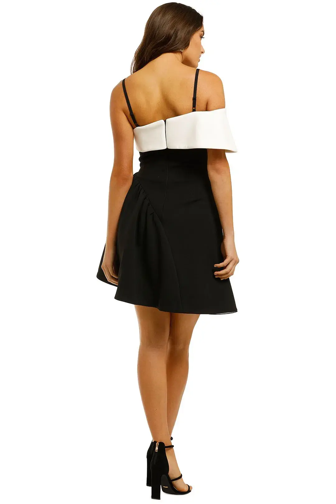 Elliatt Mila Dress Black/White Size M/10 - Image 3