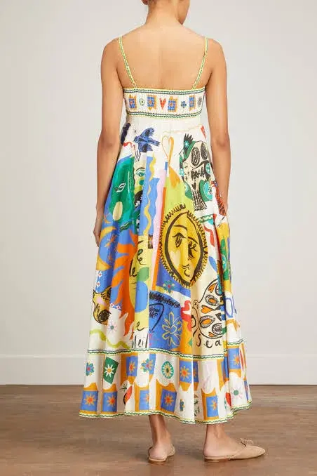 Alemais Soleil Sundress Multi Size 10 - Image 3