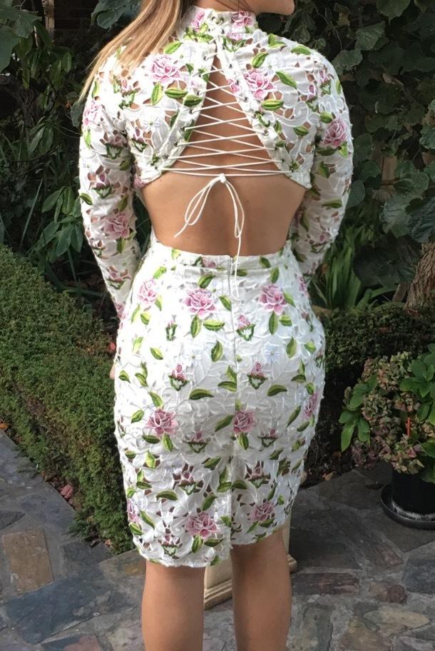 Asilio Object of Desire Mini Dress Print Floral Size 8  - Image 5