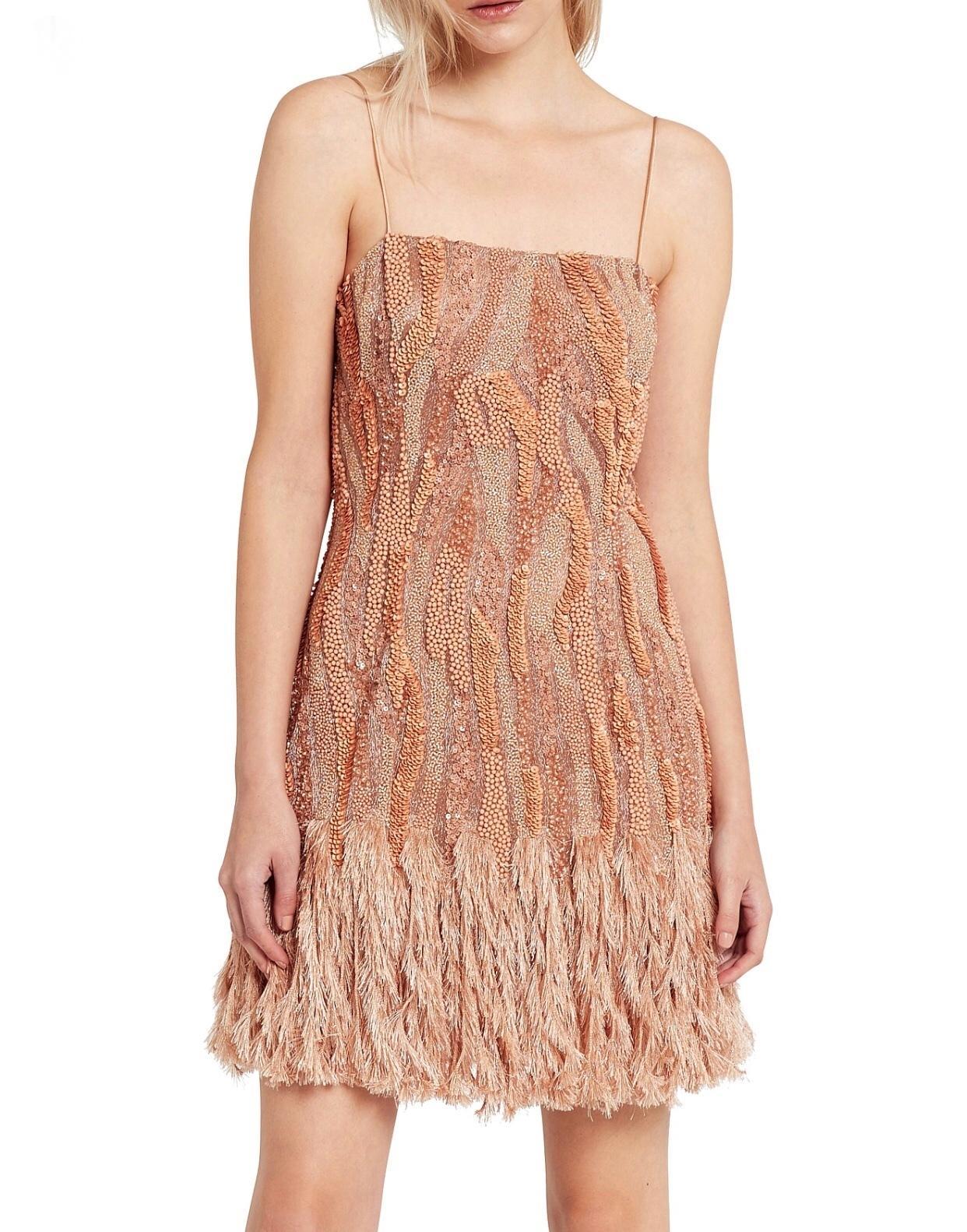 Aje Cassidy Dress Nude Size 12 - Image 1