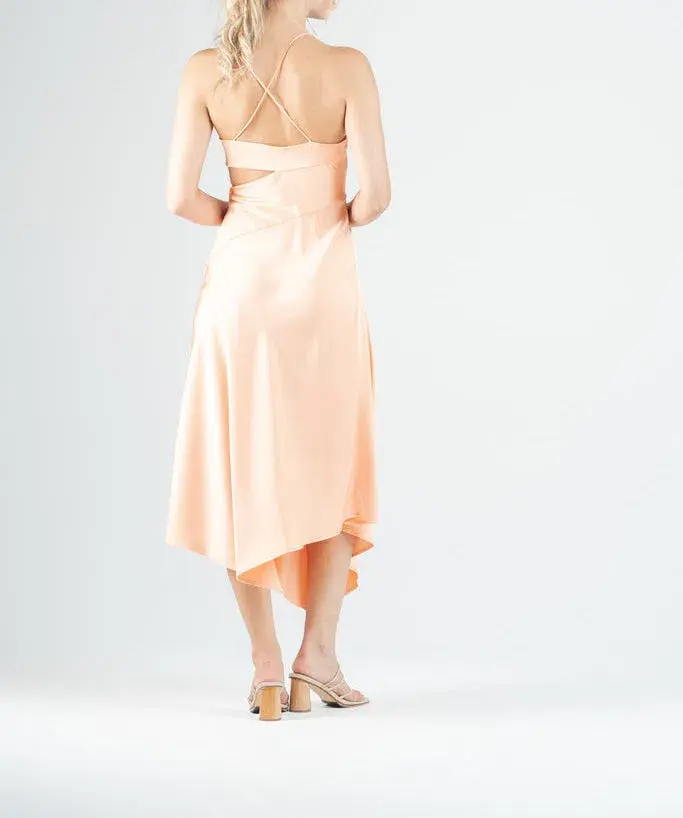 One Fell Swoop Josephine Dress Persimmon Size 10  - Image 2