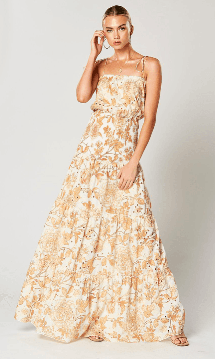 Winona New Era Maxi Dress Print Size 8 for rent on The Volte - main image