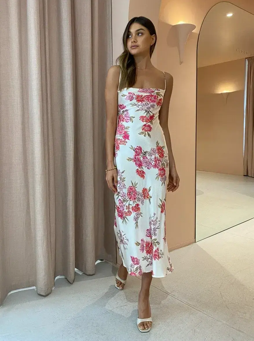 Bec & Bridge Tropic Fauna Dress Floral Size 8 - Image 1
