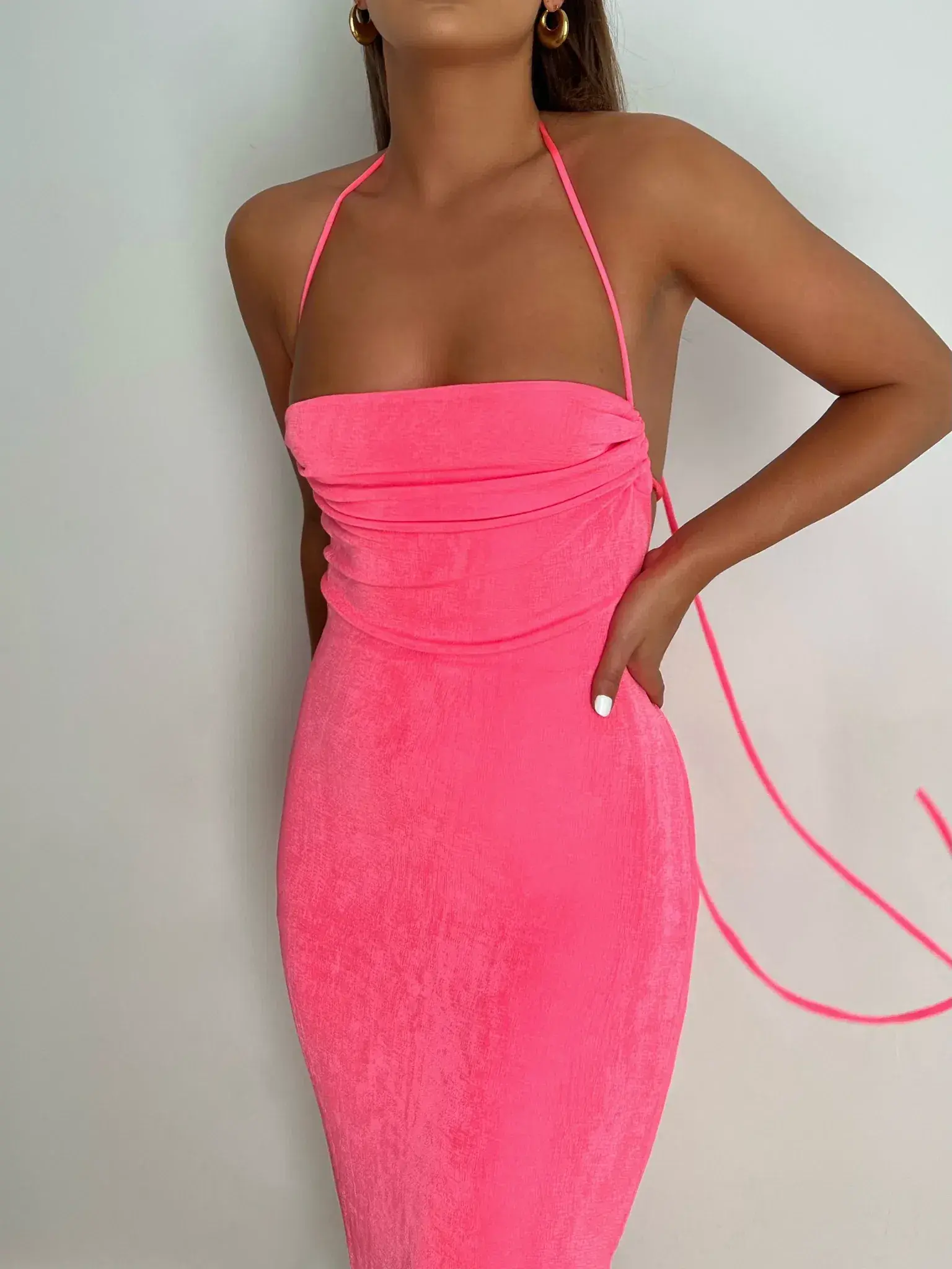 Melani the Label Ciana Dress Pink Size 8 - Image 2