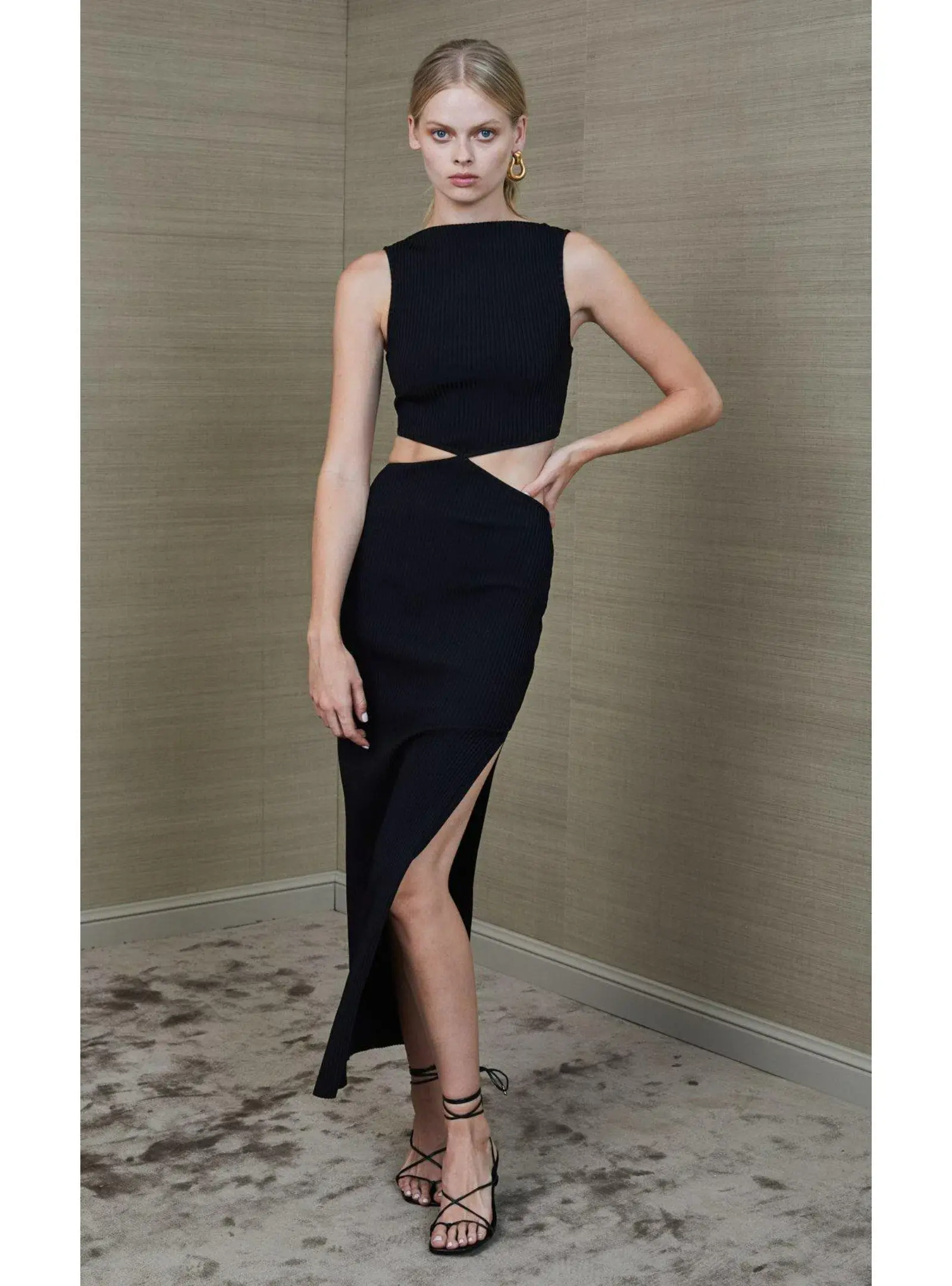 Bec & Bridge Reba Midi Dress Black Size AU 6   - Image 1