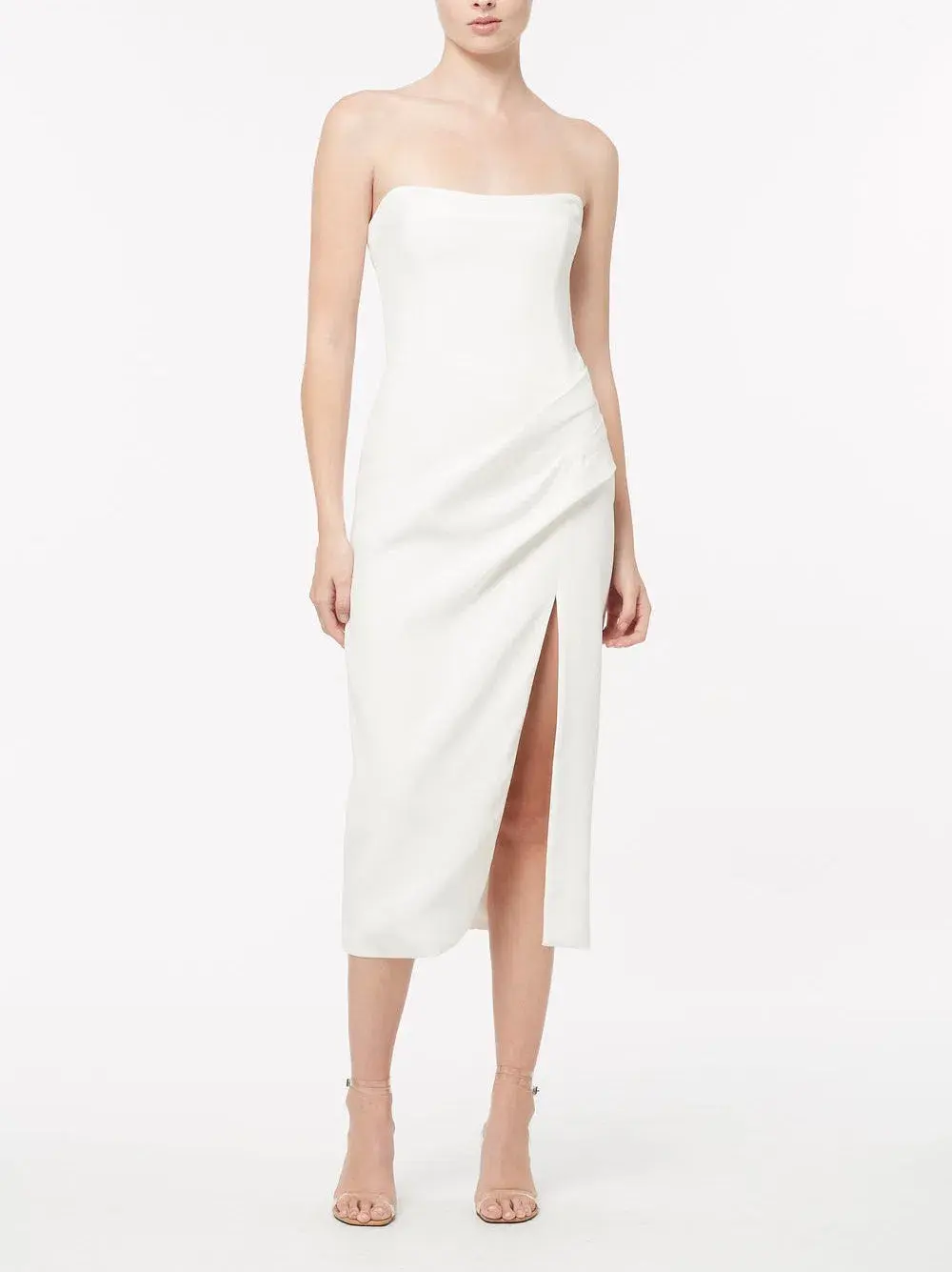 Manning Cartell Hit Predictor Strapless Dress White Size 8 / S - Image 1