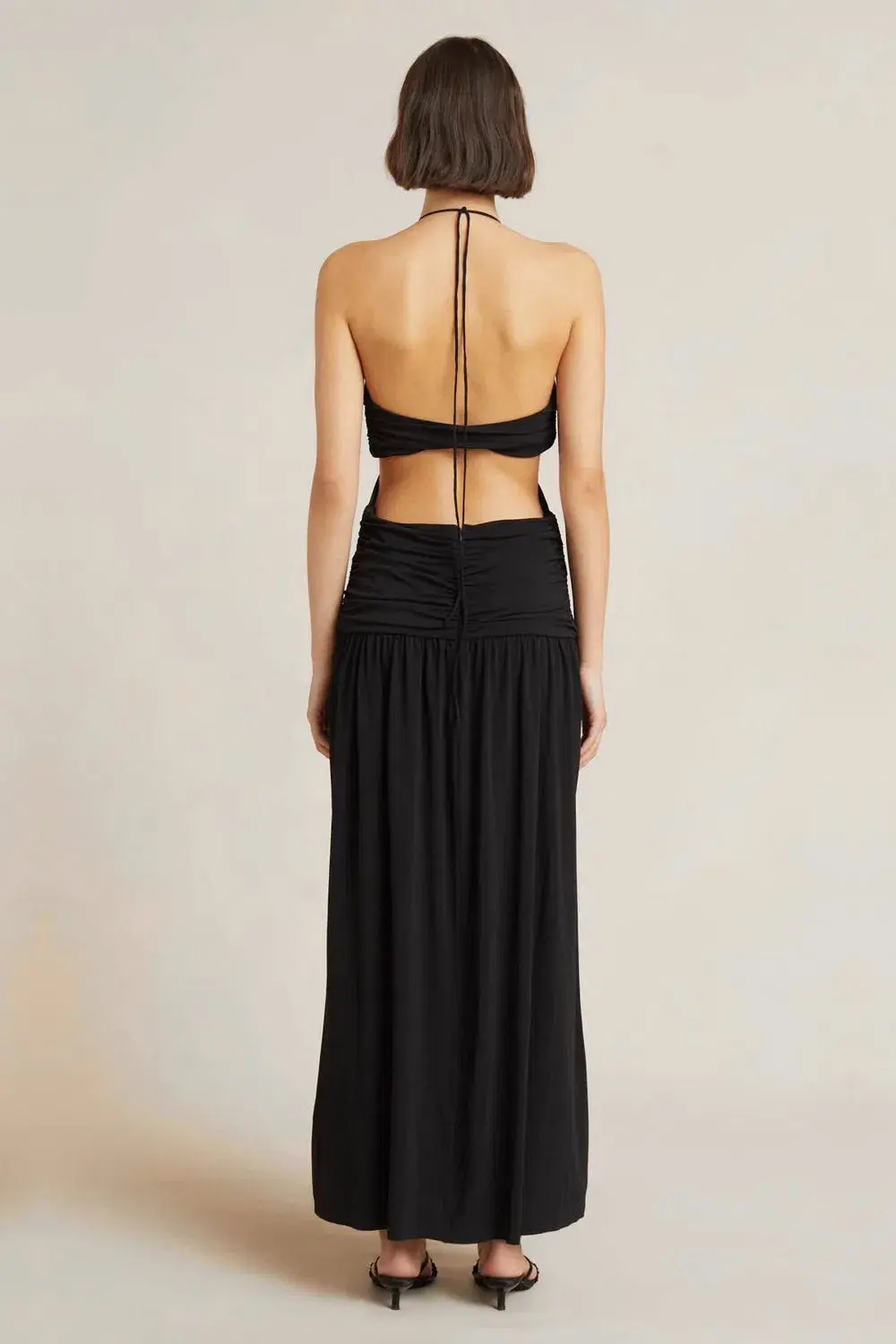 Bec and Bridge Adaline Cut Out Maxi Dress Black Size 8 - Image 3