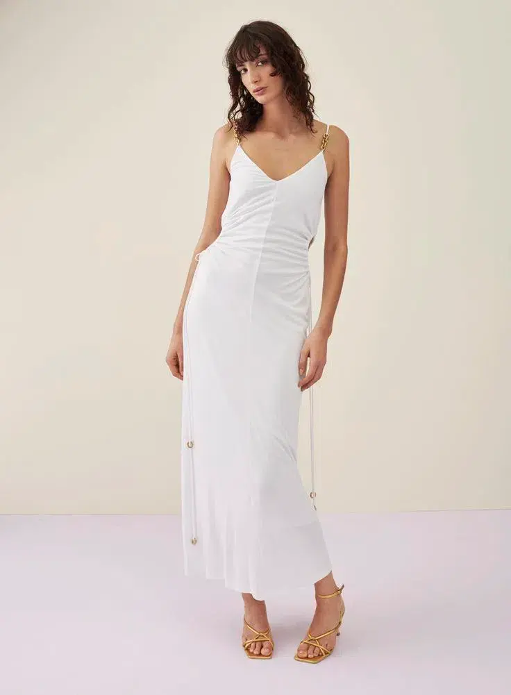 Manning Cartell Master Key Chain Dress White Size 12 - Image 1