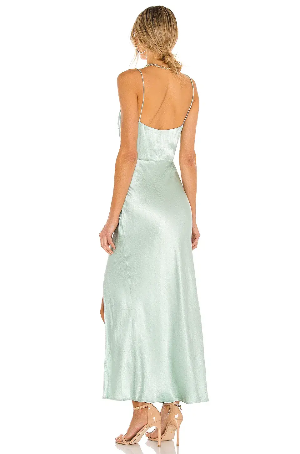 Bec & Bridge Valentina Dress Aqua Size  10 - Image 3