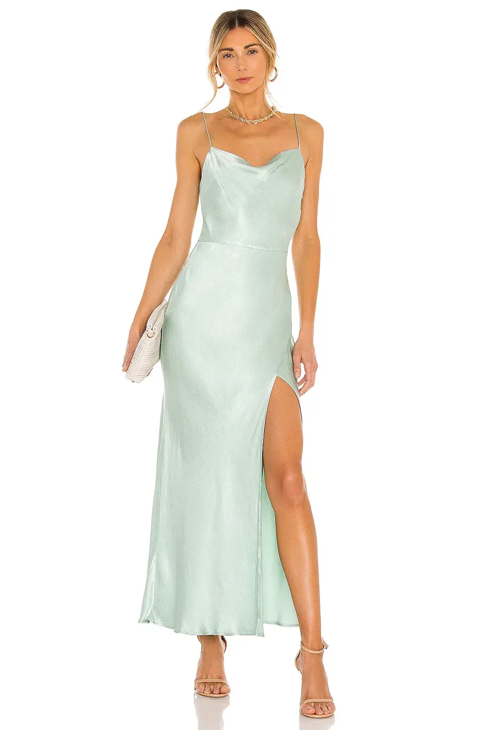 Bec & Bridge Valentina Dress Aqua Size  10 for rent on The Volte - main image
