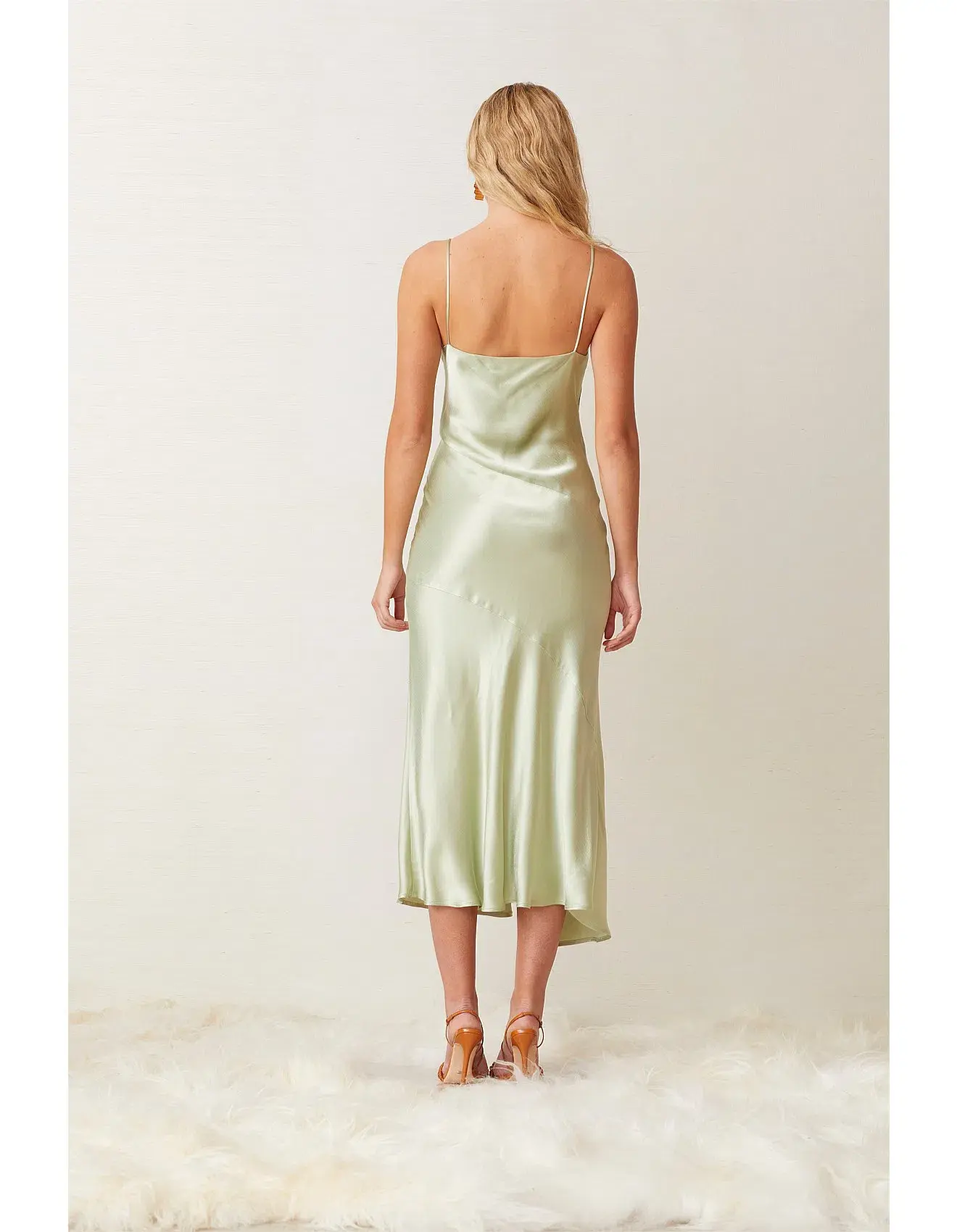 Bec & Bridge Crest Midi Dress Green Size 10 - Image 3