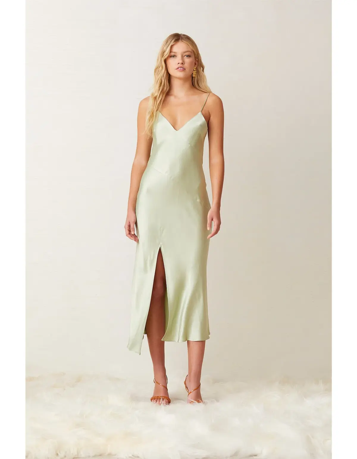Bec & Bridge Crest Midi Dress Green Size 10 - Image 1