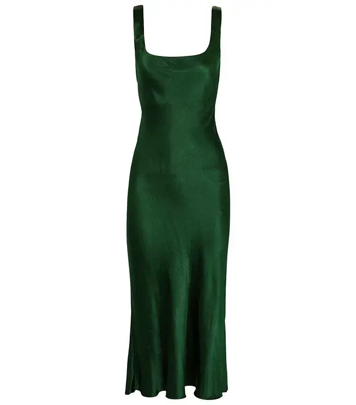 Bec & Bridge Martini Club Midi Dress Green Size 10 for rent on The Volte - main image
