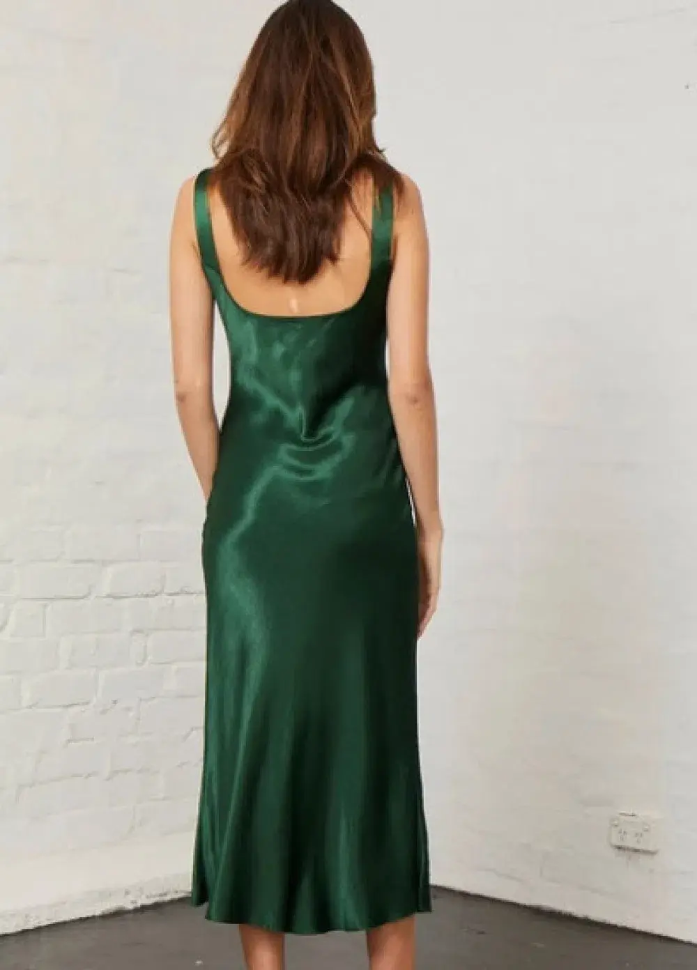 Bec & Bridge Martini Club Midi Dress Green Size 10 for rent on The Volte - main image
