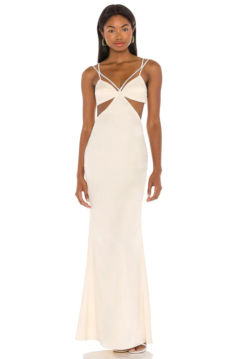 Camila Coelho Faron Gown White Size 8 - Image 2