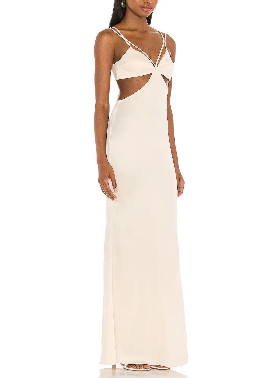 Camila Coelho Faron Gown White Size 8 - Image 1