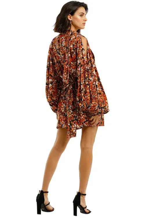 Camilla and Marc Asterid Mini Dress Print Size 14 - Image 2