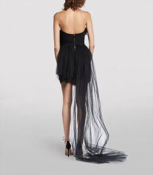 Maticevski Evermore Tulle Dress Black Size 8 - Image 2