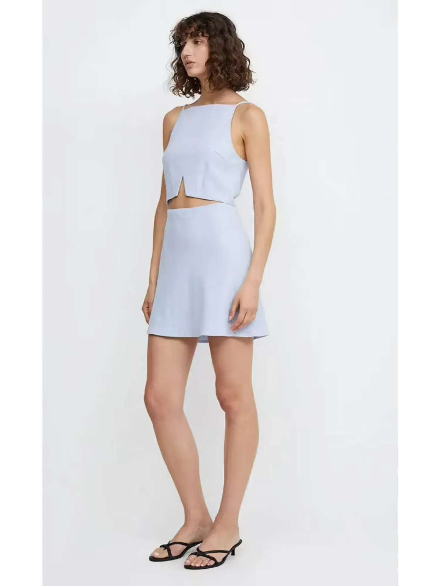 Bec & Bridge Kate Mini Dress Powder Blue Size XS / AU 6  - Image 2