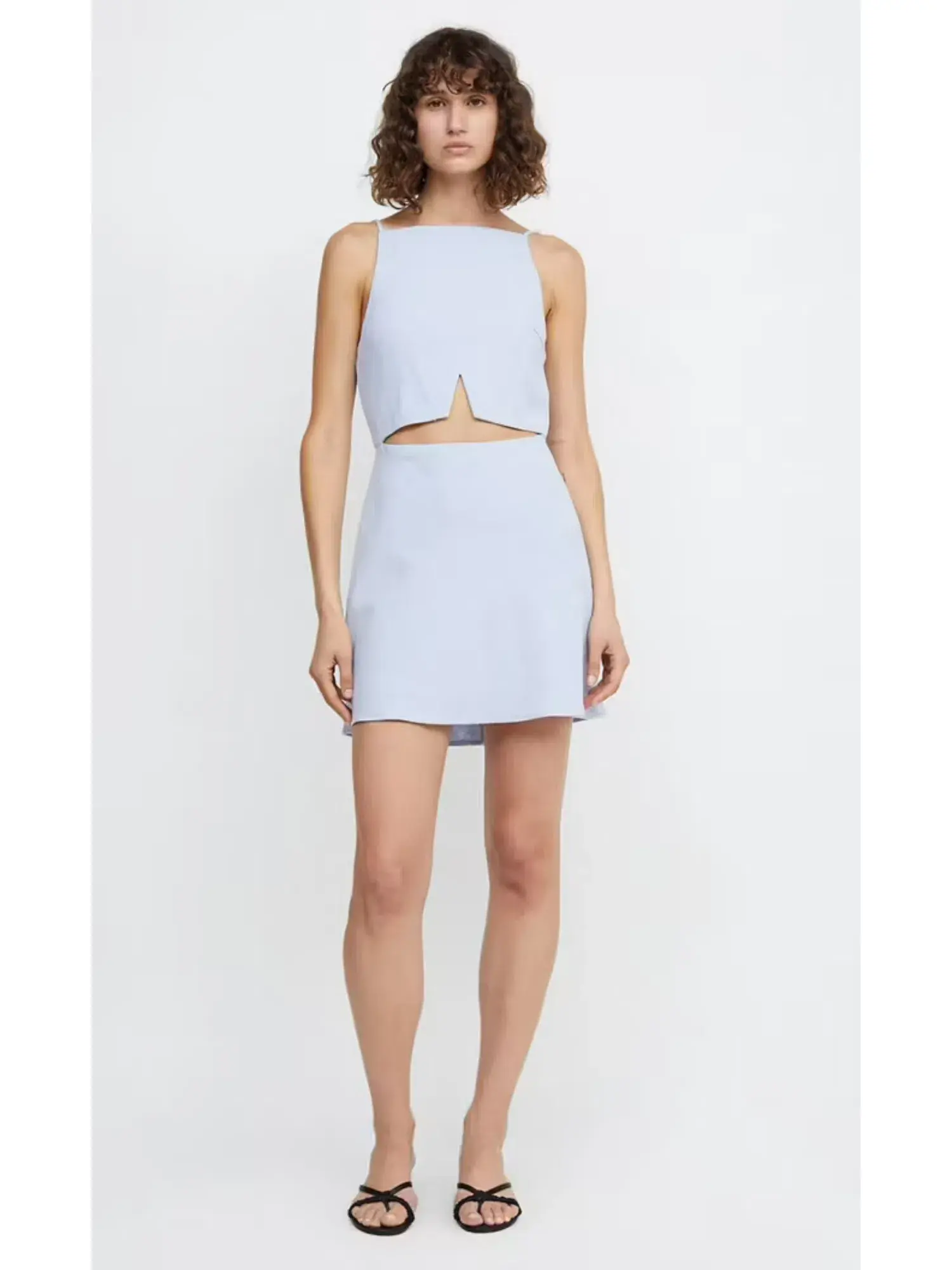 Bec & Bridge Kate Mini Dress Powder Blue Size XS / AU 6  - Image 1