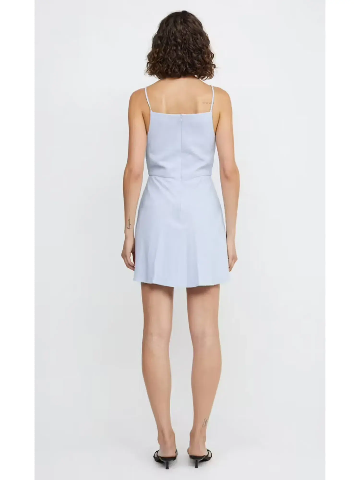 Bec & Bridge Kate Mini Dress Powder Blue Size XS / AU 6  - Image 3