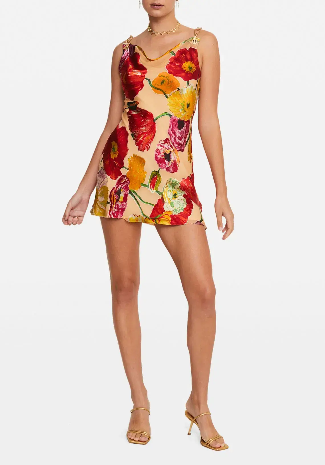 Cult Gaia Nerida Mini Dress Floral Size XS / Au 6 - Image 1