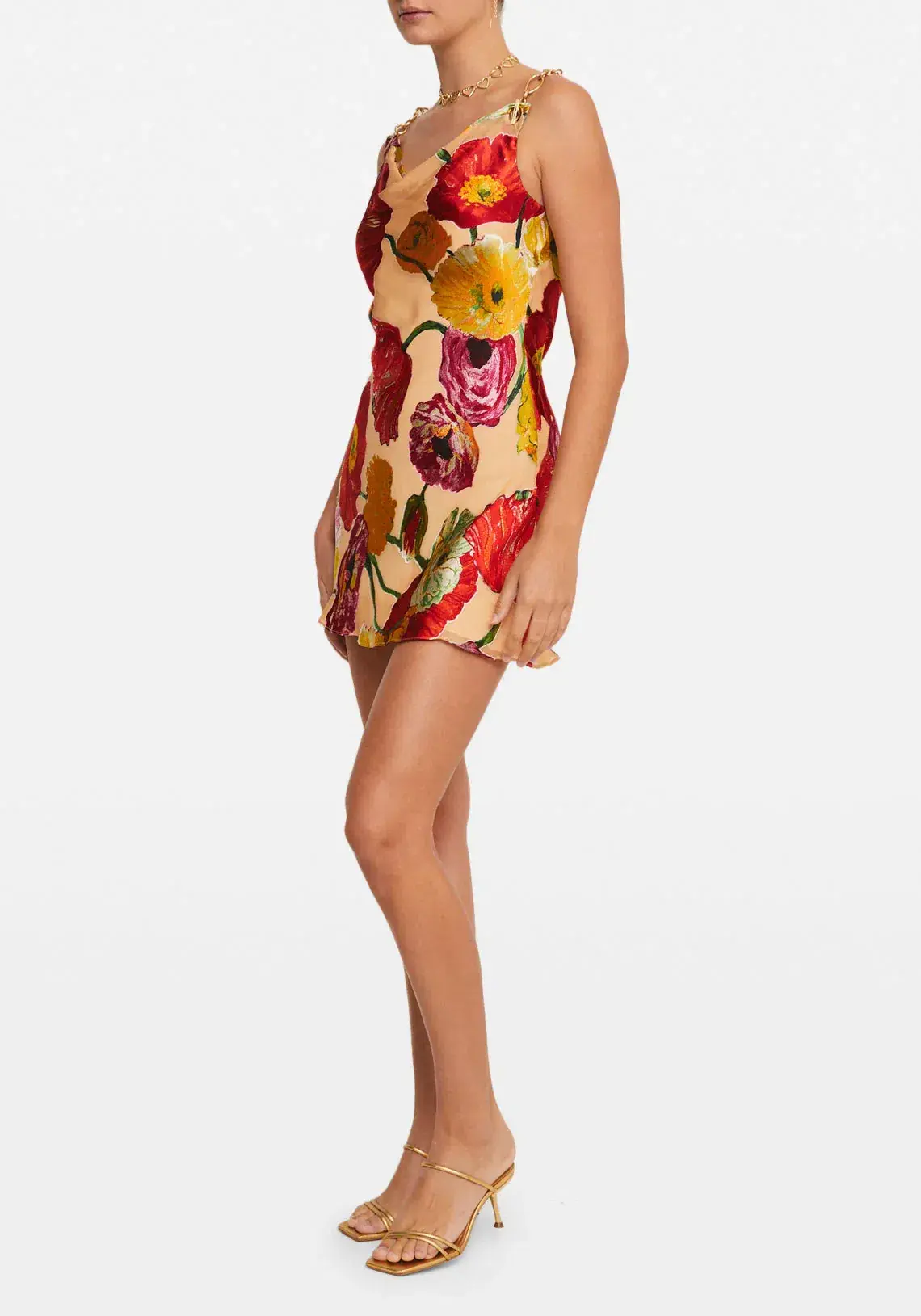 Cult Gaia Nerida Mini Dress Floral Size XS / Au 6 - Image 2