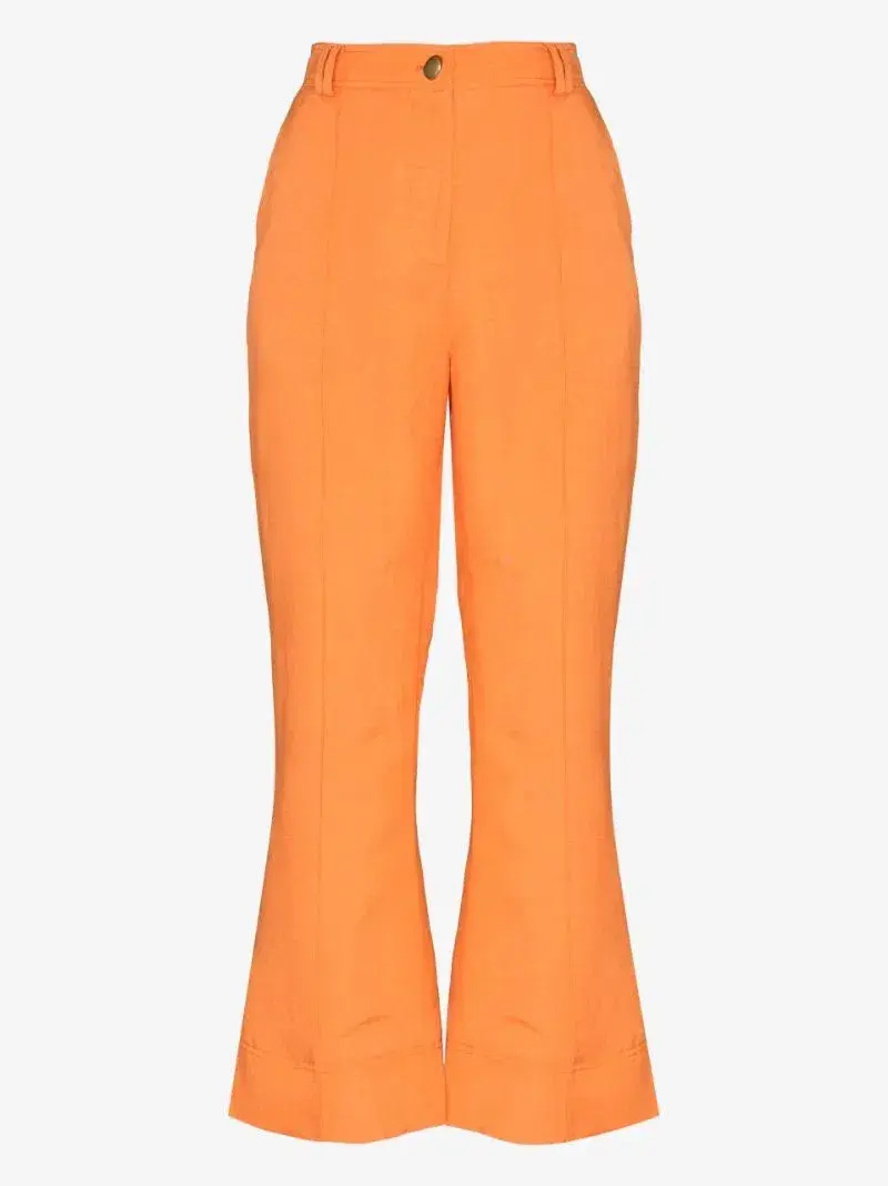 Aje Cantina Flared Pants Orange Size S / AU 8  - Image 5