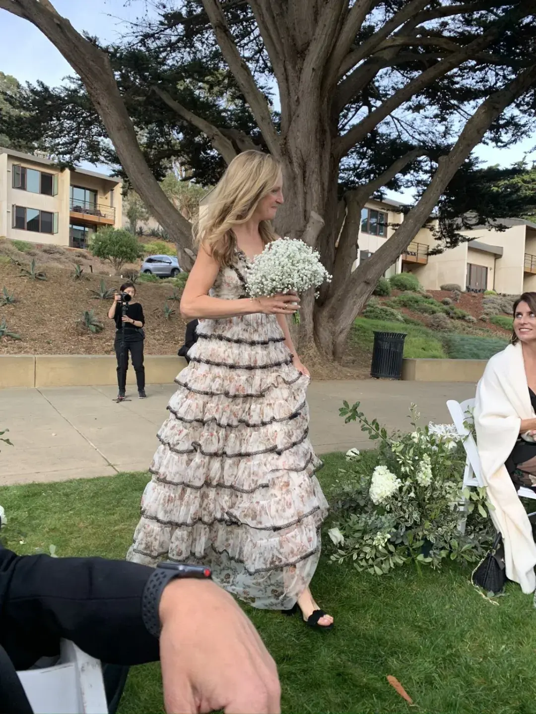 Needle and Thread Garland Marie Ruffled Tulle Gown Floral Size 8  for rent on The Volte - main image