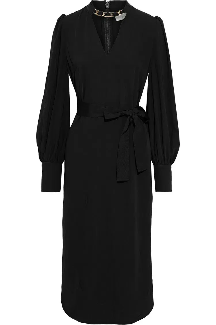 Zimmermann Espionage Chain Dress Black Size 0 / Au 8 for rent on The Volte - main image