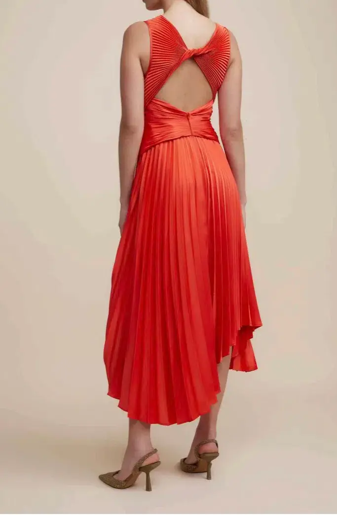 ACLER   Darley Dress   Watermelon/Red    Size 10 - Image 3