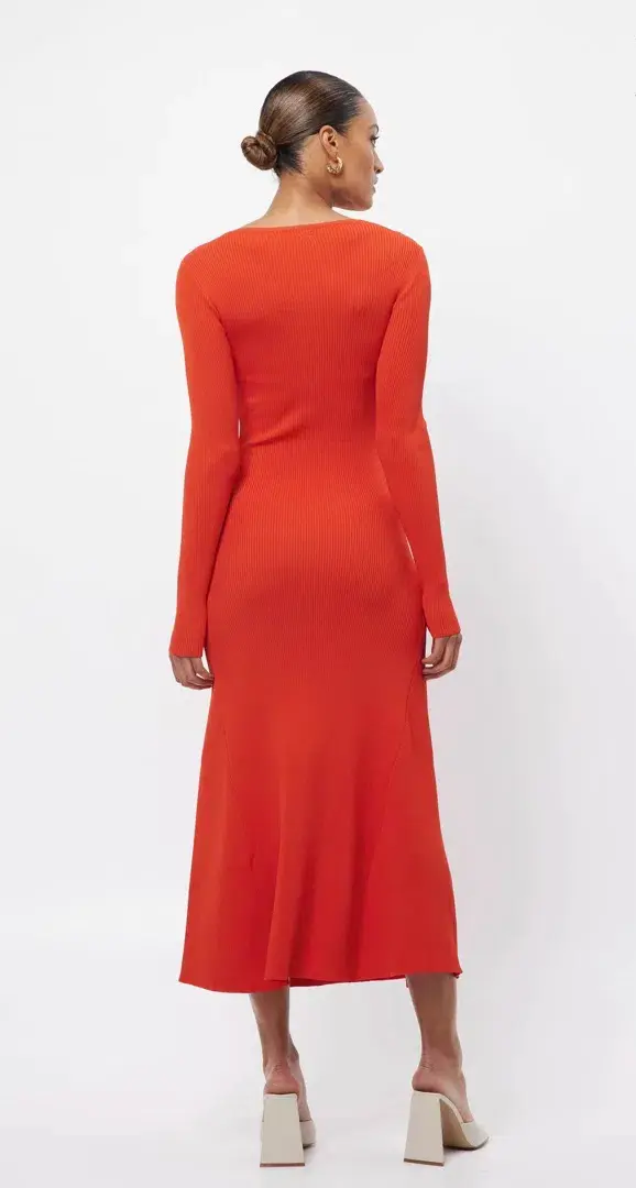 Mossman twists and turn dress in chilli  - Image 2