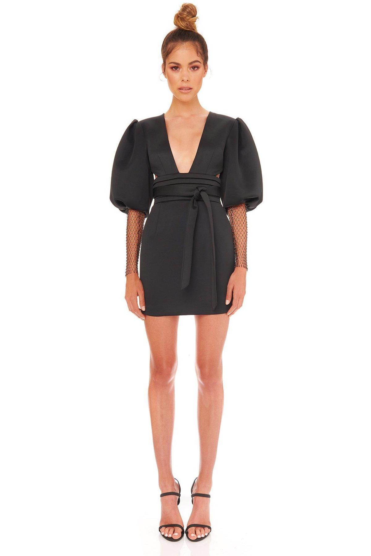 Eliya The Label Gravity Dress Black Size AU 8 - Image 1