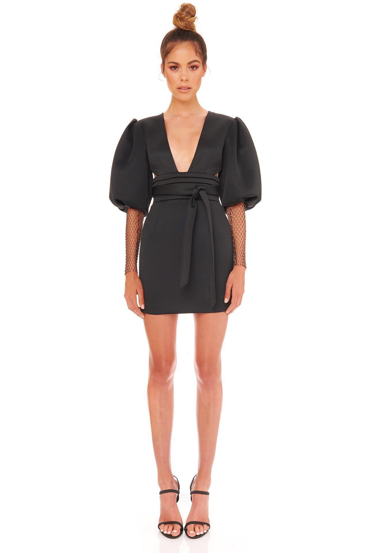 Eliya The Label Gravity Dress Black Size AU 8 - Image 1