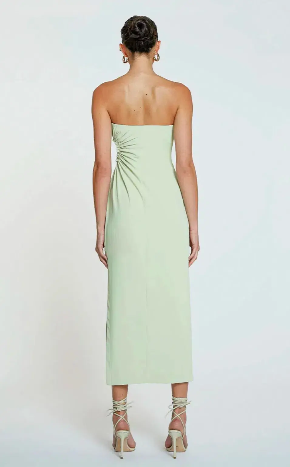 By Johnny Selena Strapless Dress Green Size 8 / S - Image 4