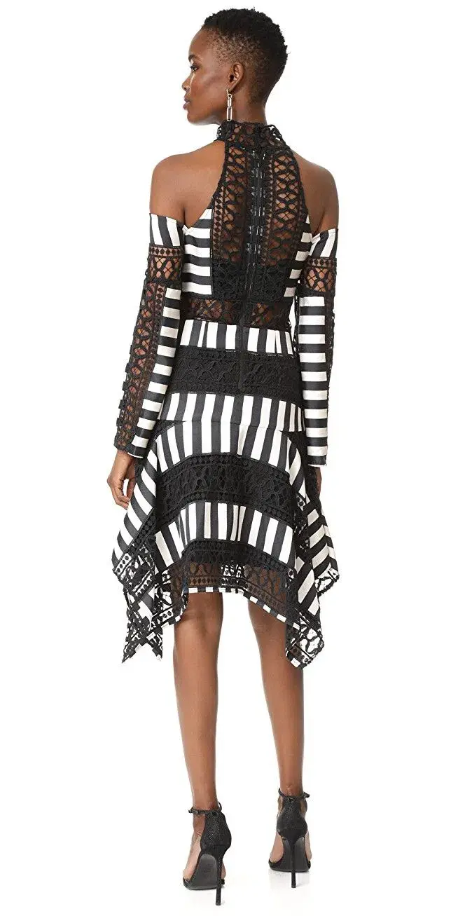 Thurley Candy Stripes Dress Print Size 12 - Image 2