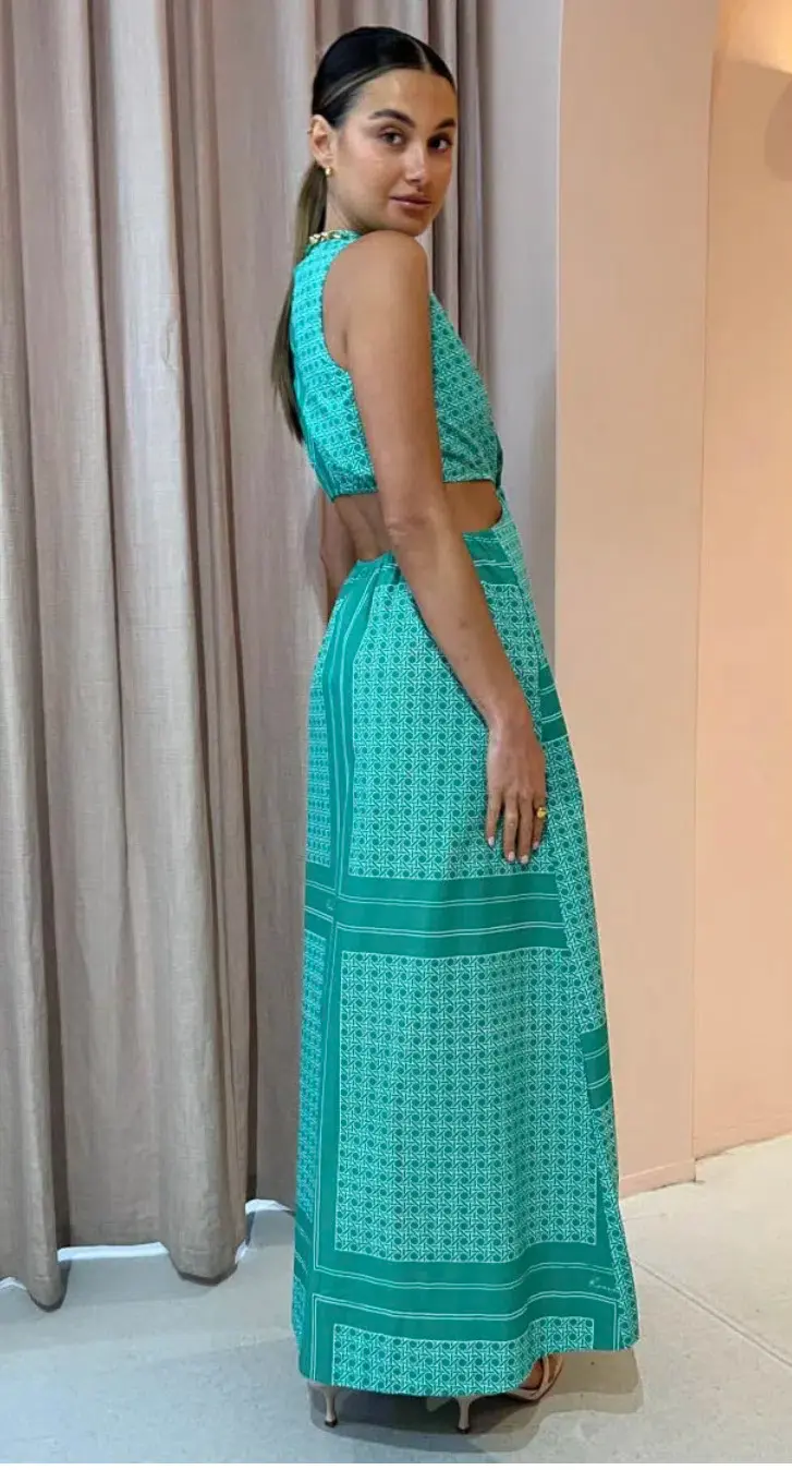 Roame Loren Maxi Dress Print Size 2 / Au 10 - Image 2