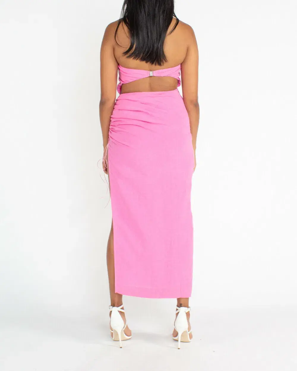 Natalie Rolt Aston Dress Pink Size AU 8 - Image 2