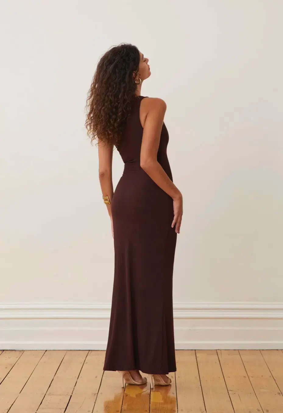 Arcina Ori Jada Dress Cocoa Brown Size 6  - Image 2