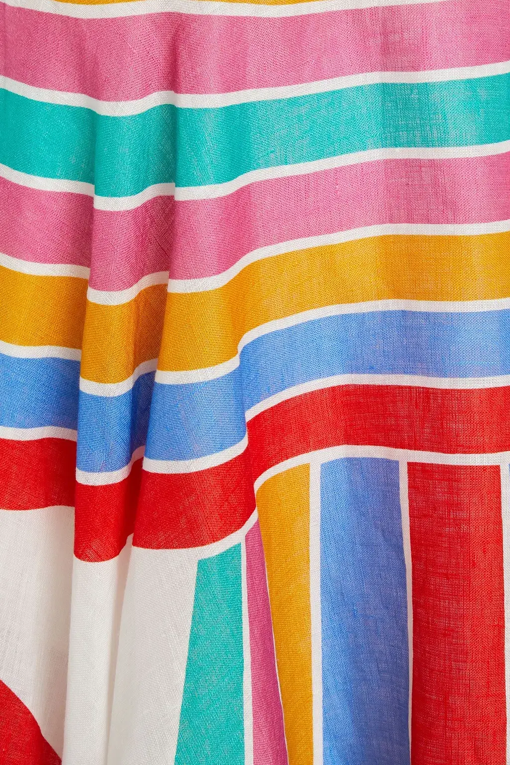 Zimmermann Fiesta Rainbow Halter Dress Multi Size 1 / AU 10 for rent on The Volte - main image