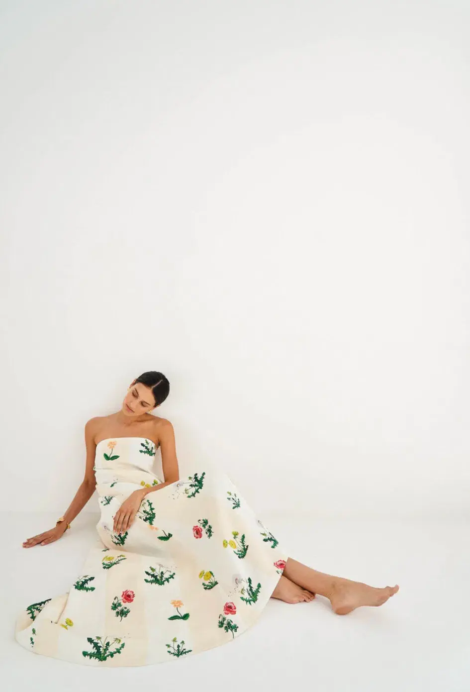 Oroton Poppy Print Dress - Image 2