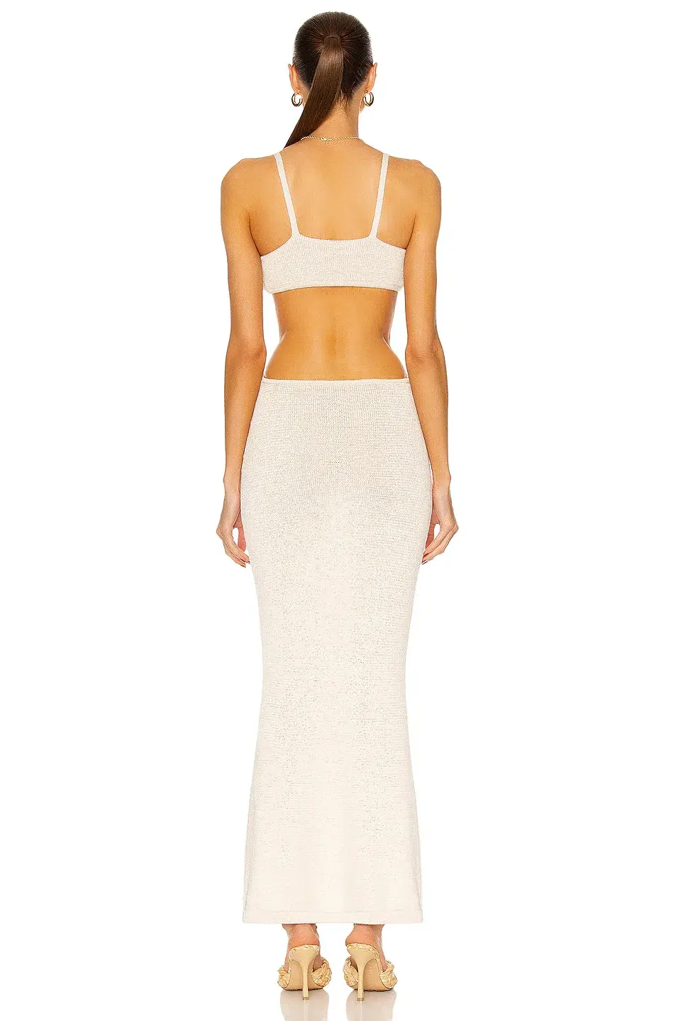 Cult Gaia Serita Dress Off White Size AU 8 - Image 2
