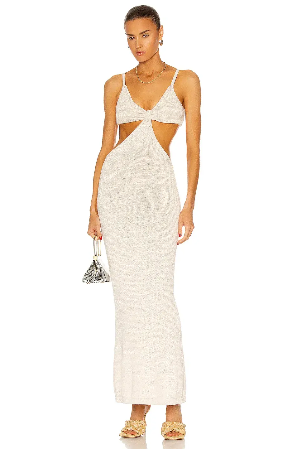 Cult Gaia Serita Dress Off White Size AU 8 - Image 1