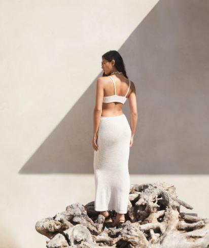 Cult Gaia serita dress off white size 6 - Image 2