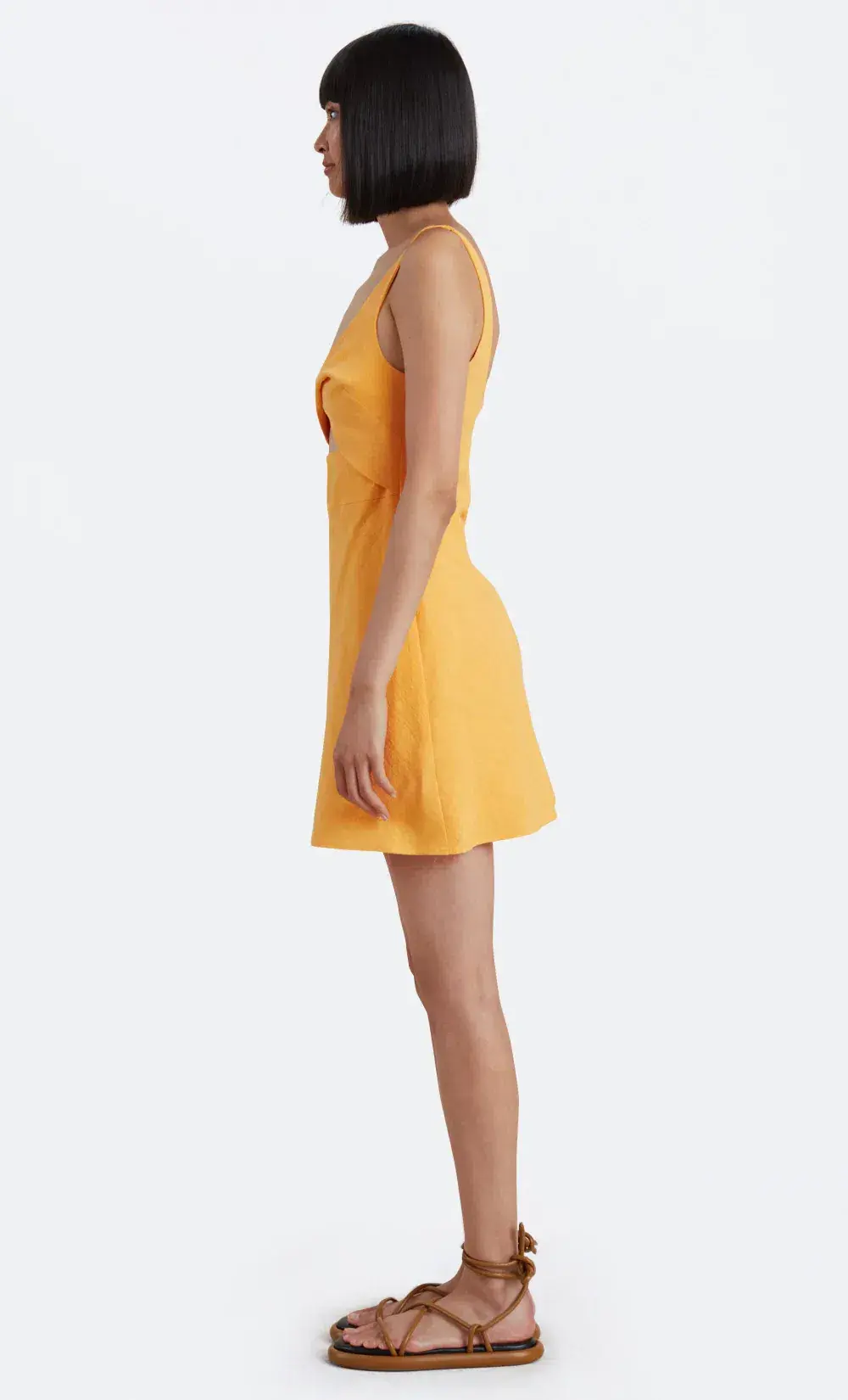 Bec & Bridge Phoebe Mini Dress Mandarin Size 10  - Image 2