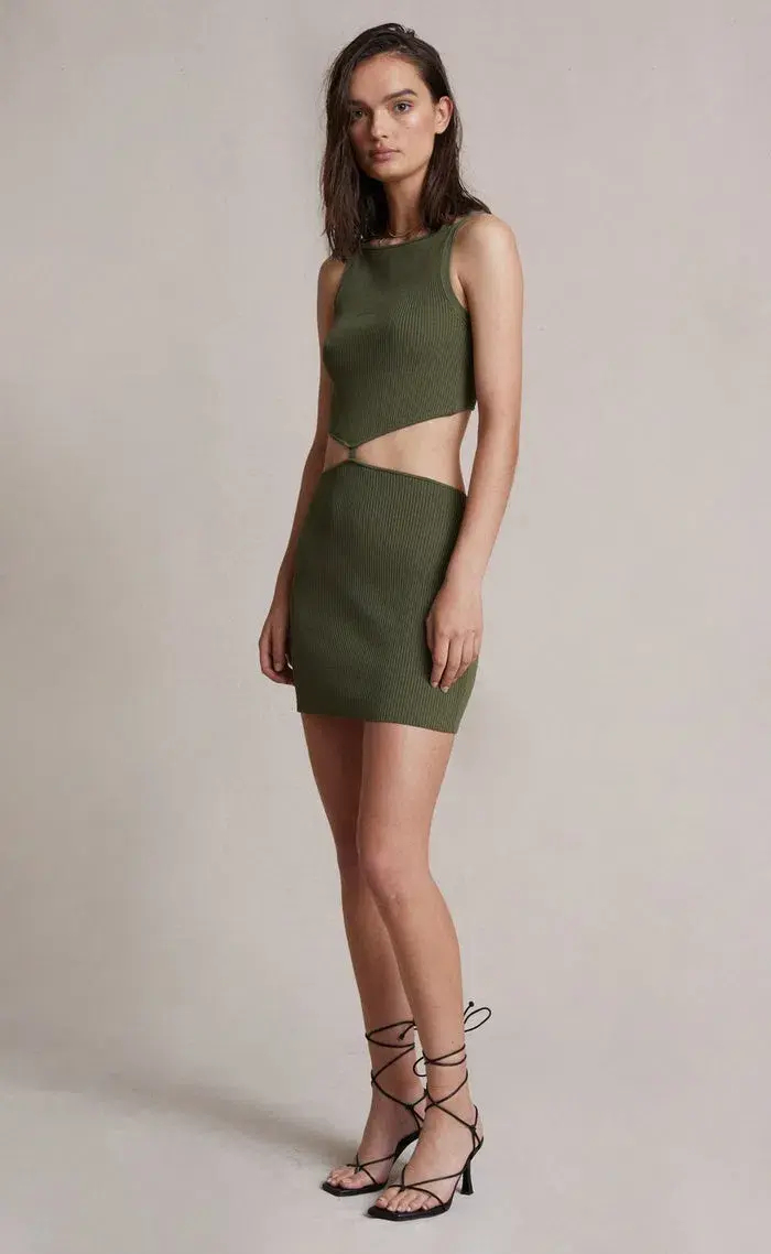 Bec and Bridge Mason Dress Green Size 8 - Image 3