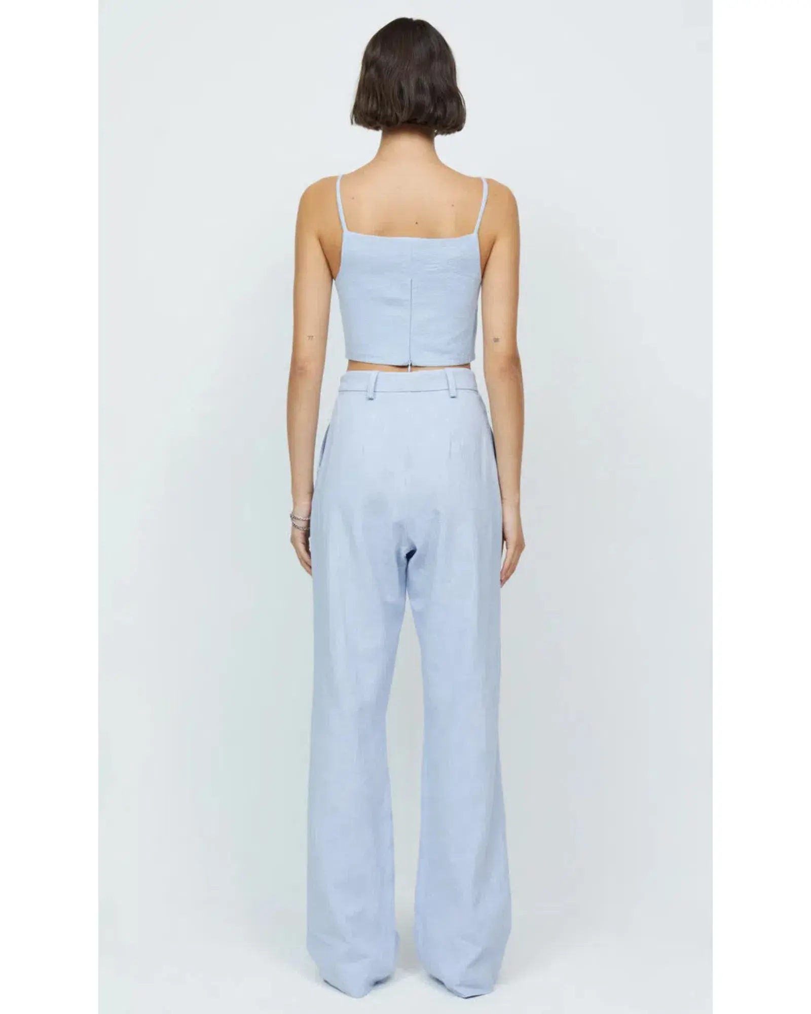 Bec & Bridge Harriet Pants Powder Blue Size AU 8 - Image 3