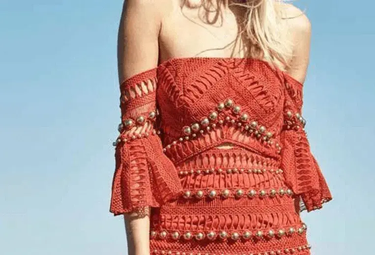 Thurley Heaven Dress Red Size 12 - Image 4