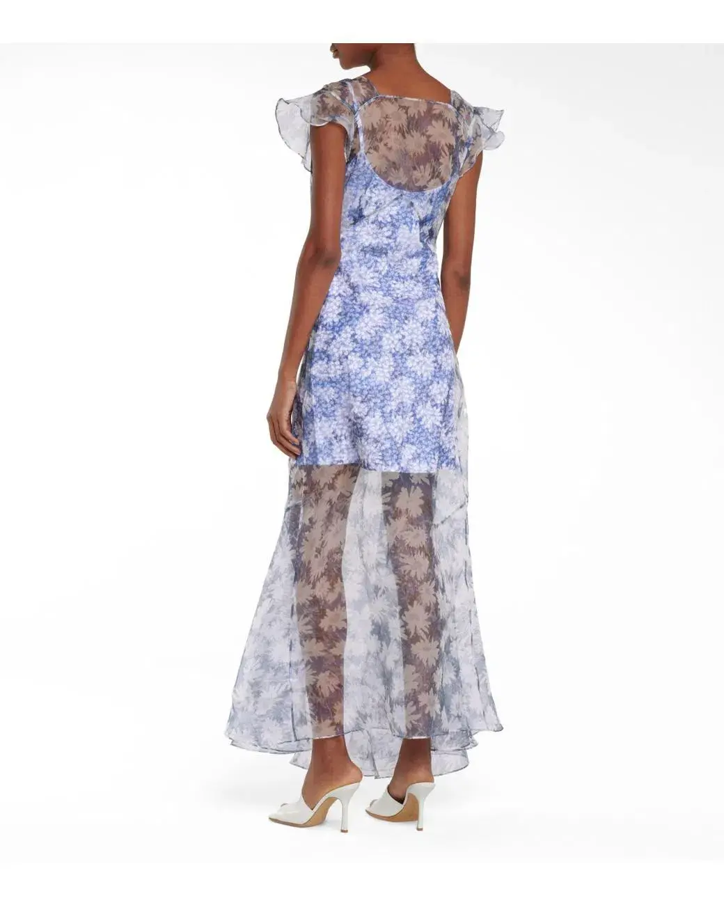 Sir the Label Anais Silk Dress Floral Size 1 / AU 8 - Image 2